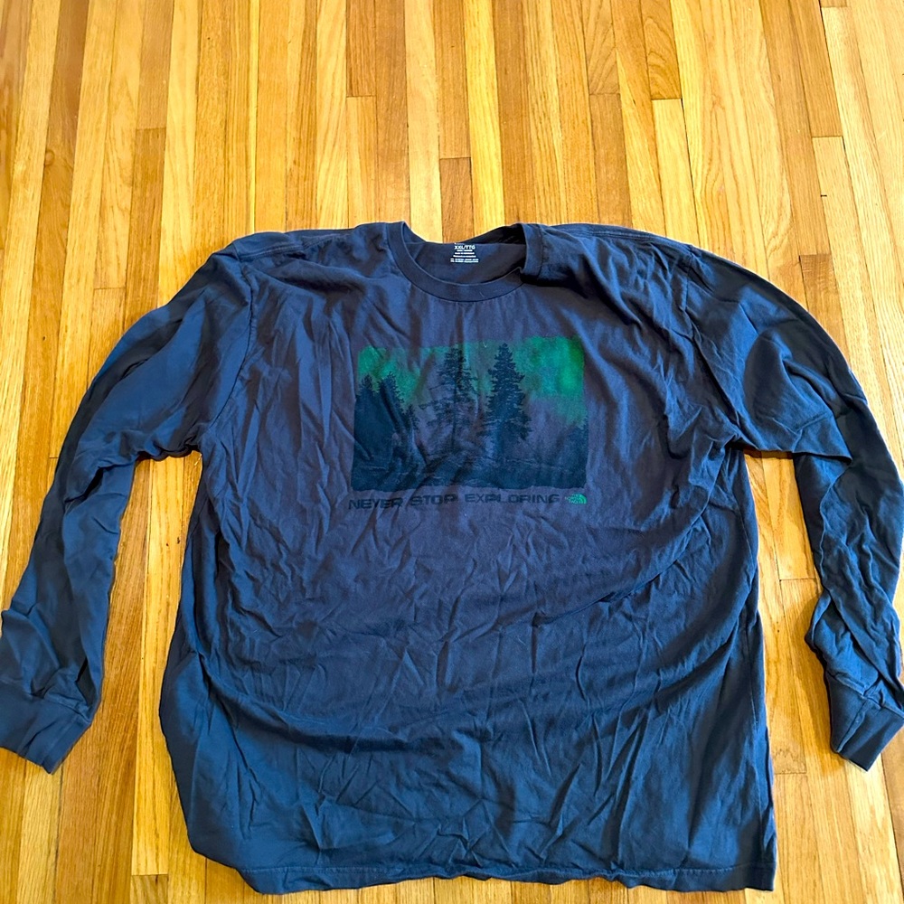 The North Face sweatshirt